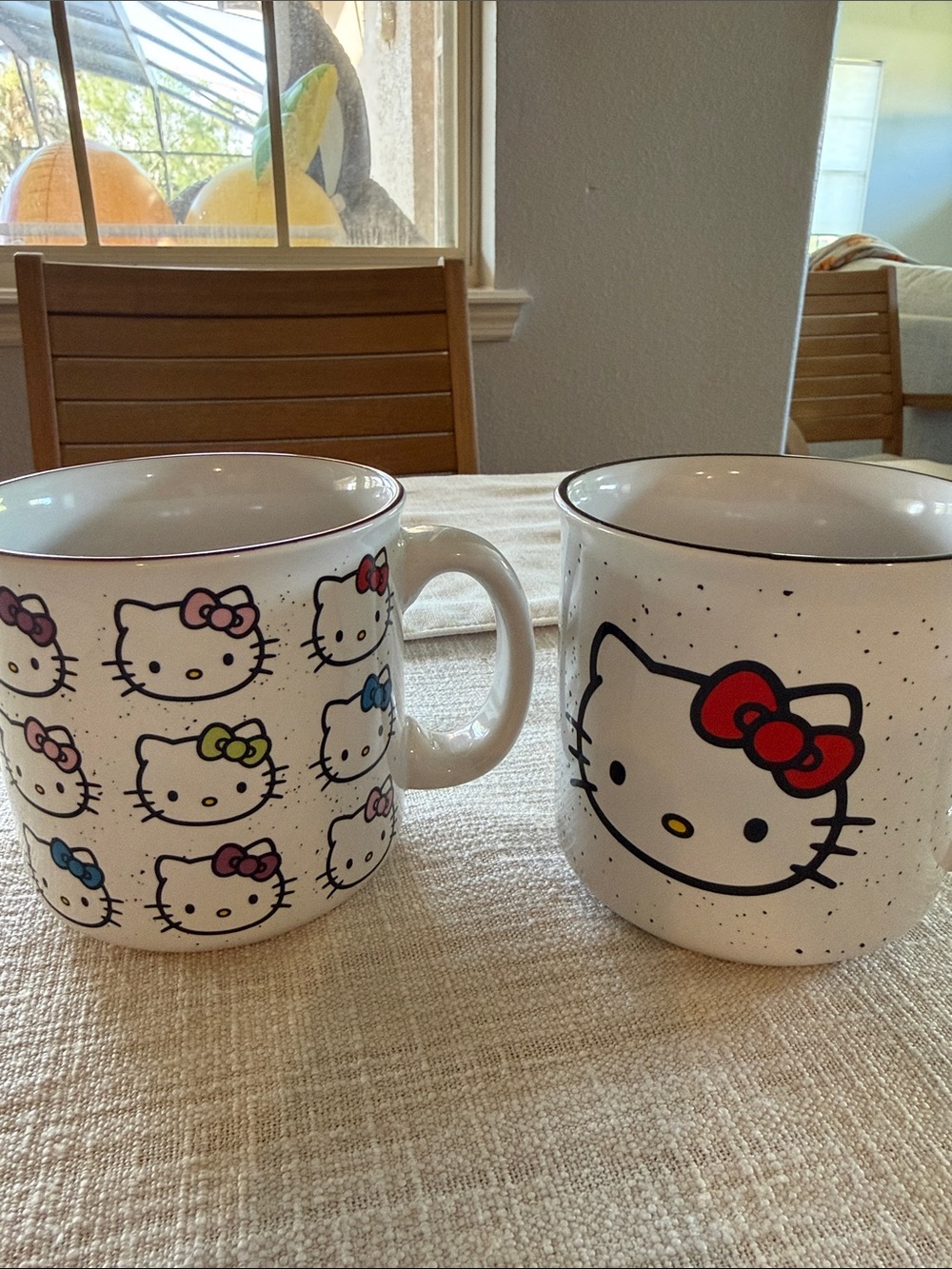Hello Kitty Ceramic Mug Duo